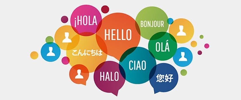 ‘Sorry, English isn’t my first language!’